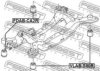 FEBEST FDAB-CA2R Mounting, axle beam